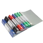 40 POCKETS A4 FILE FOLDER PLASTIC DISPLAY BOOK SCHOOL SUPPLIES OFFICE STATIONERY CLEAR BOOK
