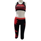 Custom Sublimated Sublimation Cheerleading Custom Design Your Own Sublimated Cheerleading Capri Leggings