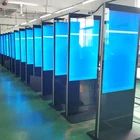 Capacitive touch indoor advertising display
