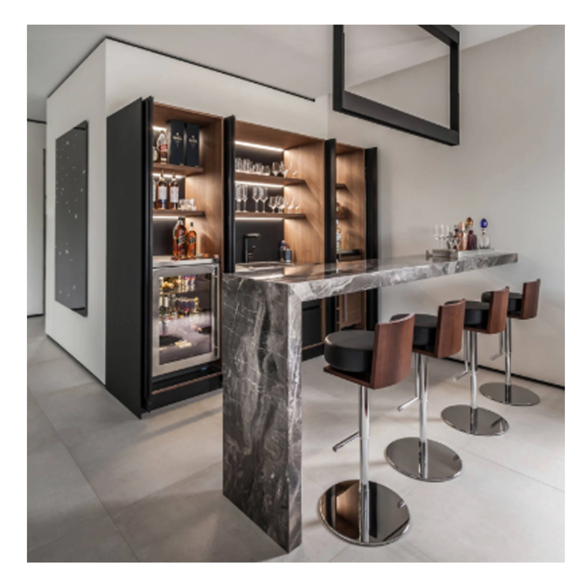 6161880 Stage New Theme Units By Poggenpohl Ingenious Td99ca961 Jpg 513 800 Home Bar Cabinet Modern Home Bar Home Bar Designs