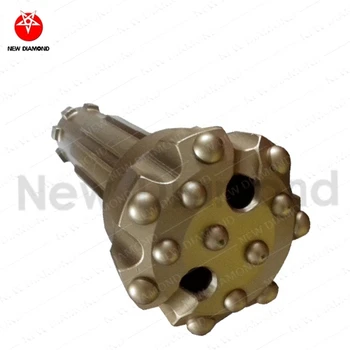 Factory High Quality Hard Rock Drilling DHD340A COP44 125mm Convex Face 5" DTH Drilling Button