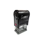 One-Stop Service WES S-1027 Custom Business Stamp Office School Self Inking Holder With Ink 10mmx27mm