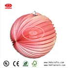 High Quality Chinese Products Lampion Accordion Watermelon Paper Lantern For Wedding Decoration