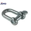 High quality riggings M20 M25 16MM D type galvanized European type screw pin dee shackle