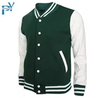 Men Jackets Forest Green Sportswear Passion Varsity Custom Made Young Sschool Student Baseball Jacket