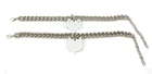 Luxury Pet Necklace Cat Dog Neck Collar Anti-lost Chain Collar Pet Supplies