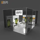 IZEXPO new wooden modular style exhibition stand system expo booth