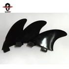 Logo Customization Fins Future Nylon Plastic Black Surfboard Fins FCS 2 Surfing Future GX GL G5 G7