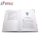 Custom hot sale hardcover novel book printing service