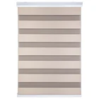 STARDECO premium top design motorized zebra blinds flat roller shades