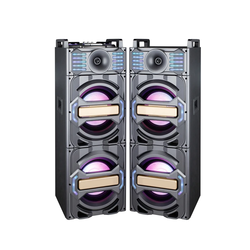 MBA Speaker Brand New 2.0 High Power Professional Stage Speaker stage sound system speaker with USB/SD/FM/BT/ Remote control - ANKUX.COM