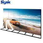 stand mirror panel advertising light board acrylic video indoor transparent screen frame display digital led poster