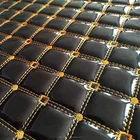 1.8M Width Custom Embroidery PVC Leather Material Raw For Car Seat Floor Mat