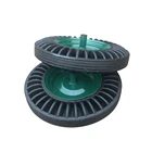 Manufacturing Plant Rubber Tyre Solid Wheel Proper Price High Quality Solid Rubber Tyre Wheel for Trolley