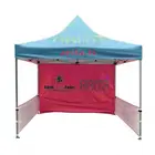 Waterproof 3X3 Custom Easy Up Digital Printing Wall Folding Tent For Outdoor 10X10 Canopy Tent