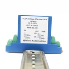 JXDA4U High performance AC/DC 0-1000V voltage transmitter 0-10V output voltage transducer