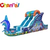 Sea theme inflatable water slide home/rental use water slides inflatable for toddlers
