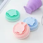 Portative Collapsible Travel Camping Folding Food Grade Silicone Water Coffee Cup