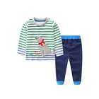 Wholesale new design 2-piece long sleeves boys kids fall clothing sets