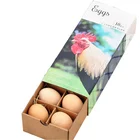 Egg Packaging Corrugated Shipping Carton Box Waterproof 3 Ply Corrugated Egg Carton Packaging Box