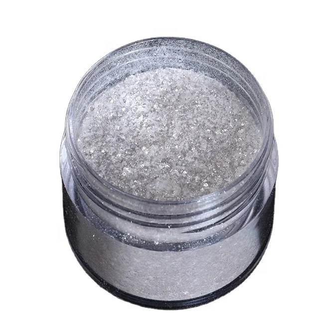 水晶银白色云母珠光颜料粉末