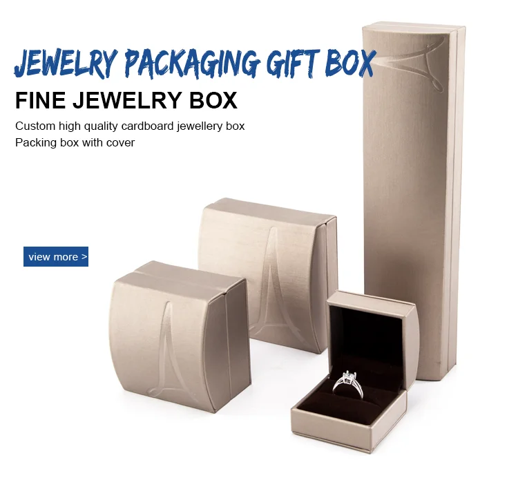wholesale custom design jewelry set packaging box