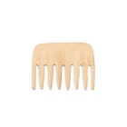 Wholesale Wide Tooth Comb Private Label Mens Grooming Wooden Beard Comb