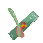 BPA FreeTemperature sensor Color Changing Silicone Baby Spoon for Infant Baby Training Baby Feeding Spoon
