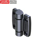 YEEKA hardware PA black bearing steel screw-on asymmetric torque hinges,postion hinge