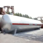 Tank Pressure Bulk Lpg Storage Tanks ASME Standard Ground Bulk 10 Mt Lpg Storage Tank Pressure Vessel