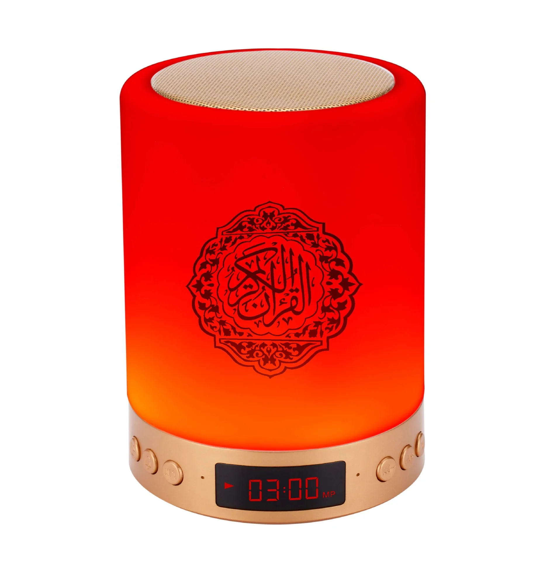 16gb memory touch lamp portable night light quran speaker with