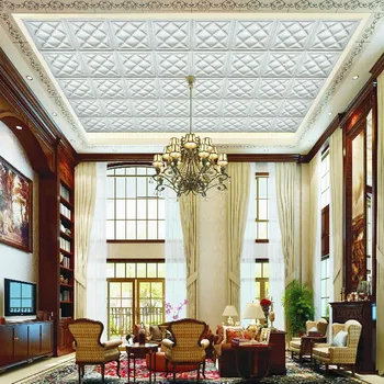 Office Hotel Interior Decoration Acoustic Gypsum Ceiling