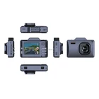 Car Private Tooling Dual Lens In Car Dvr Dash Camera Car Black Box Vehicle Radar Detector 3 In 1 Combo