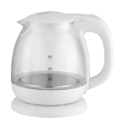 cute design 1.0L Fast fast boiling healthy life small capacity kitchen appliance Glass Electric Water Kettle