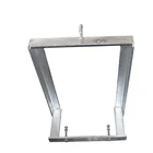 Steel Fabrication Sheet Metal Double Phase Bracket Fully Assembled with Custom Made Bolts and Hook