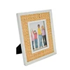 Funia Family Wooden Bamboo Weaving Design Table sample Picture Photo Frame