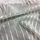stripe satin fabric stripe silk fabric with metallic silk blending fabric