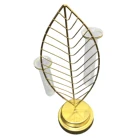 Pot Cheap Home Desktop Decorative Indoor Glass Flower Single Clear Vase Hydroponics Stacking Pot With Metal Stand