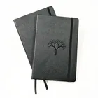 B5 A4 A5 School weekly monthly daily Dotted Logo Custom premium Wedding Casebound Hardcover PU leather Planner Notebook