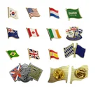 custom crafts corporate car souvenirs saudi arabia cross flag pilot gold emirates wings pins airline badges