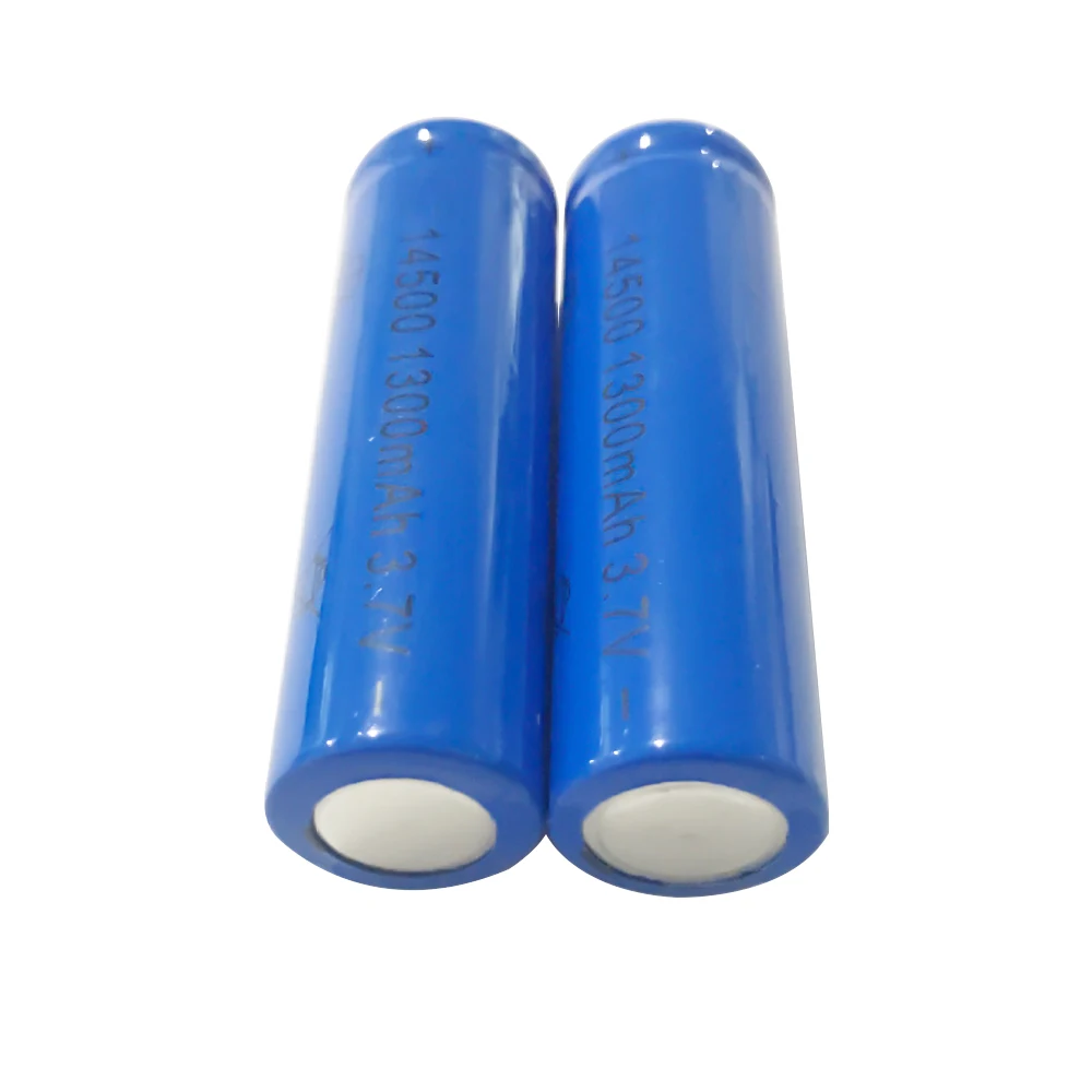 14500 3 6v 3 7v 1300mah Lithium Li Ion Rechargeable Battery Aa Buy