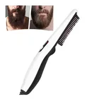 new Hair Comb Brush Beard Straightener Hair Curler Quick Hair Styler For Men