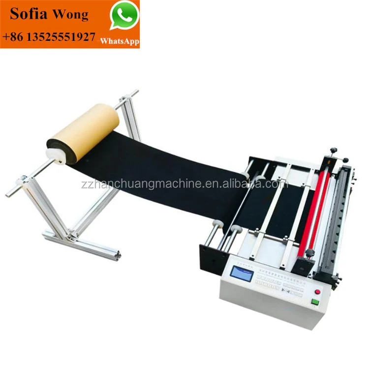 100mm Automatic Plastic Film Cutter For Pp Pe Pvc Ptfe Film Roll To