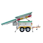 Outdoor Sentry Trailer Electric System Mobile Solar Power Station