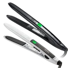 OEM newest 450 degree private label custom ceramic hair flat irons wholesale titanium tourmaline