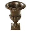 Garden new products best selling cast iron big flower vase with base for sale