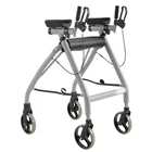 Lightweight Mobility Handicapped Elderly Disabled Folding Lightweight Walker