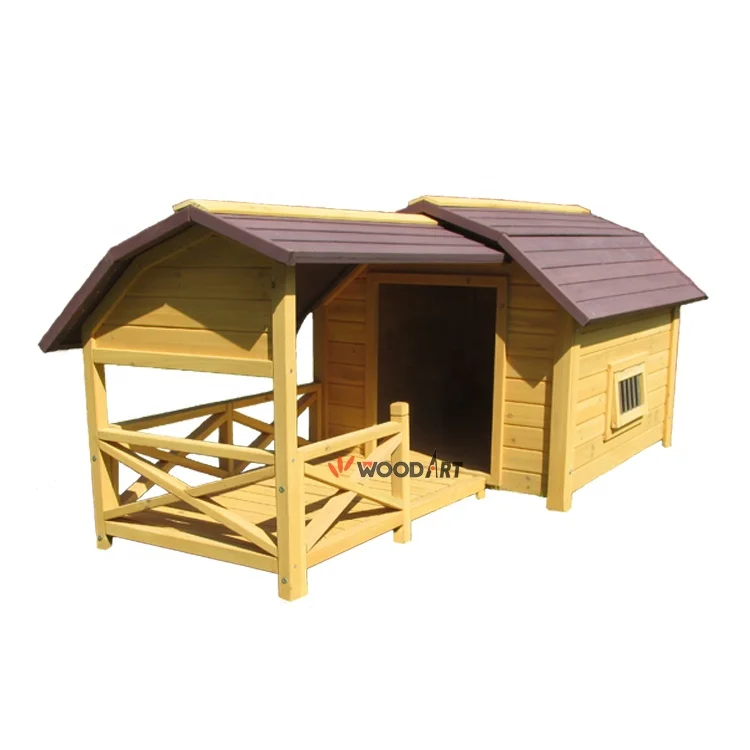屋外大型豪華な木製犬小屋でポーチ用大型犬 Buy 犬ハウスでポーチ 木製犬huose用大型犬 屋外木材犬ハウス Product On Alibaba Com