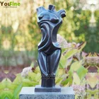 Abstract Bronze Bust Modern Woman Sculpture for Garden
