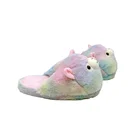 Plush Shoes ladies Home Indoor Animal Rainbow Unicorn Alpaca Slipper